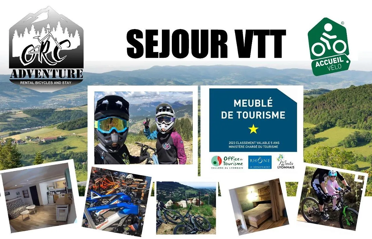 Orc Adventure - Les Monts Du Lyonnais Villa Vaugneray 0*,  France