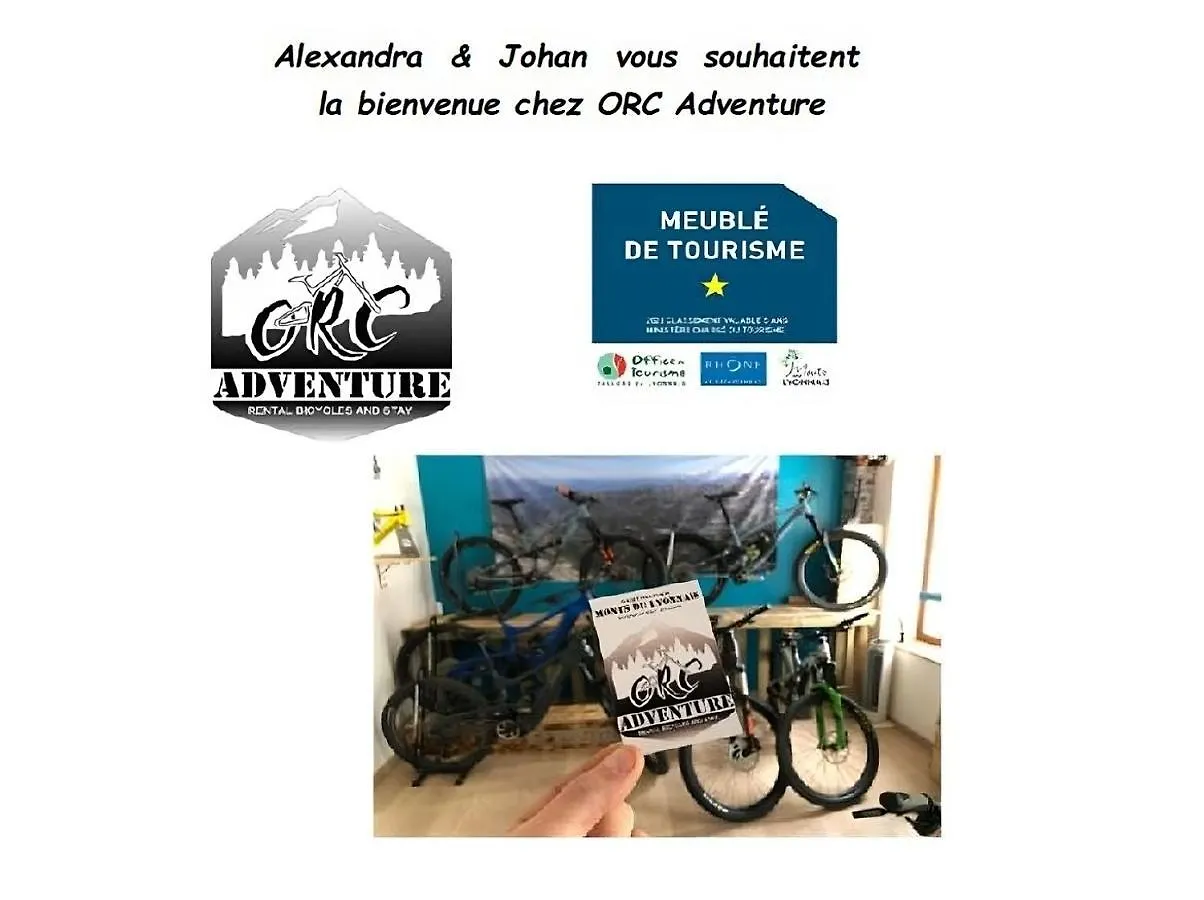 Orc Adventure - Les Monts Du Lyonnais Villa Vaugneray France